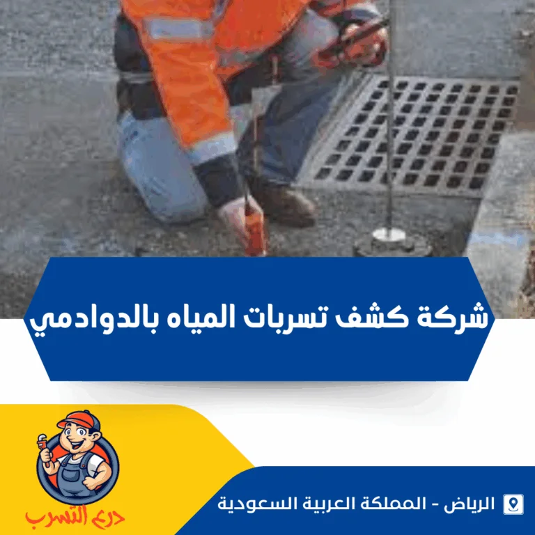 شركة كشف تسربات المياه بالدوادمي