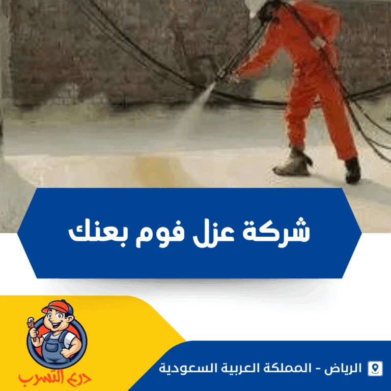 شركة عزل فوم بعنك